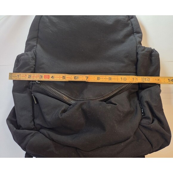 Athleta Kinetic Backpack Black Travel Gym Laptop Commuter Womens 17.5x13.5 main image 10